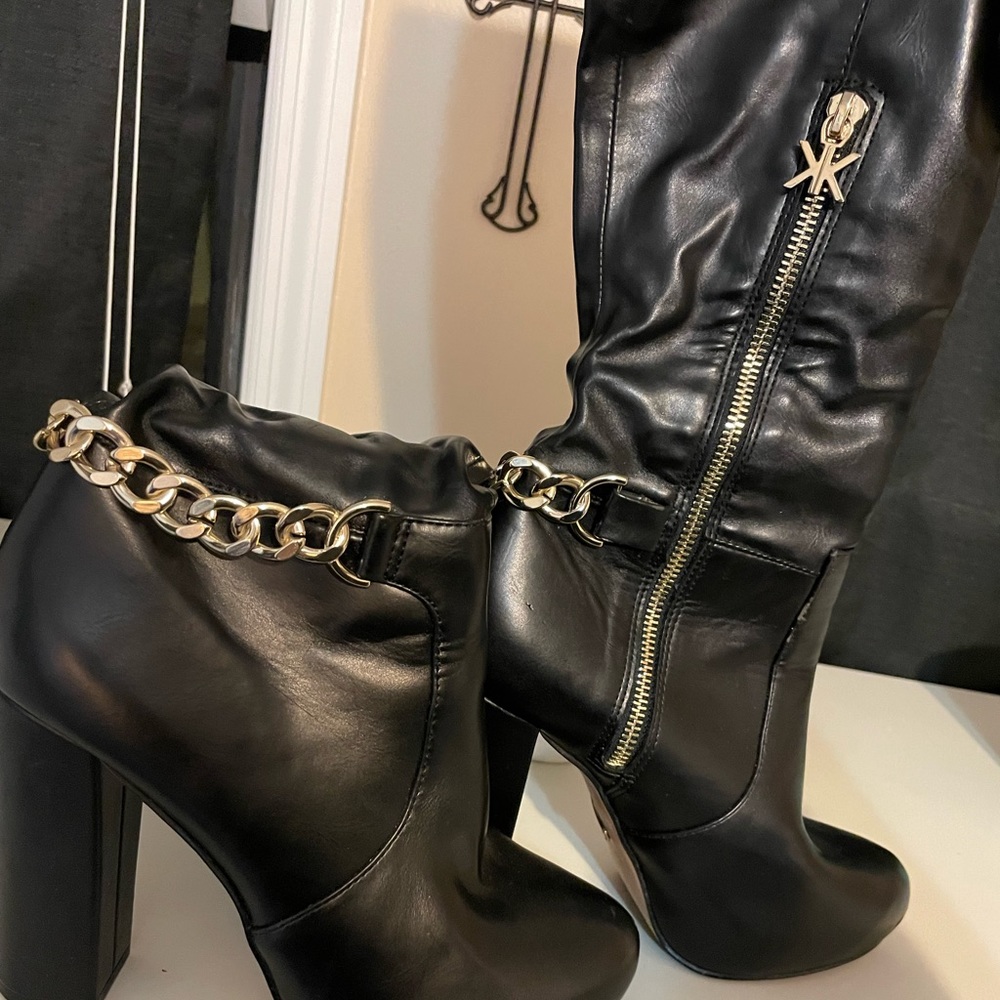 Kim Kardashian boots
